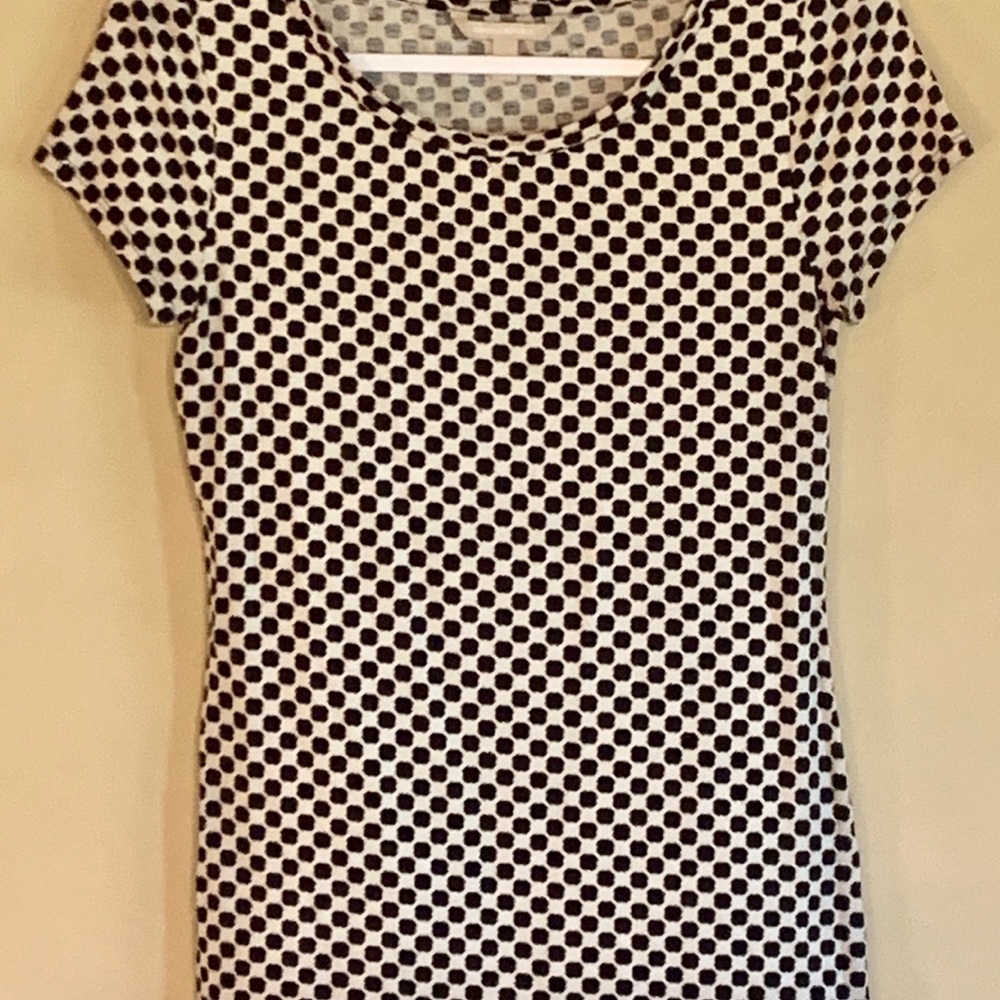 Banana Republic Black/Tan Shirt, S